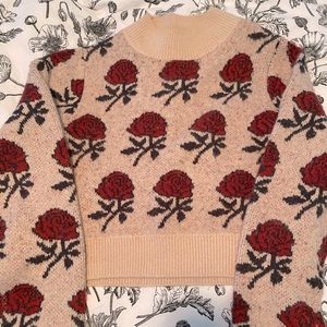 & Other Stories Cropped Sweater
